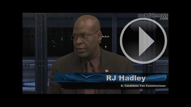 Click to play Conversations with the Candidates: Tax Commissioner Candidate RJ Hadley (D)