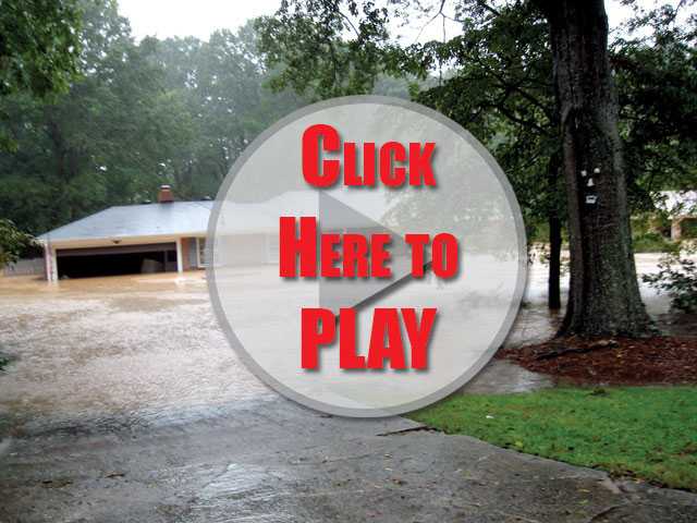 Click to play Residents evacuate the Lake Capri neighborhood