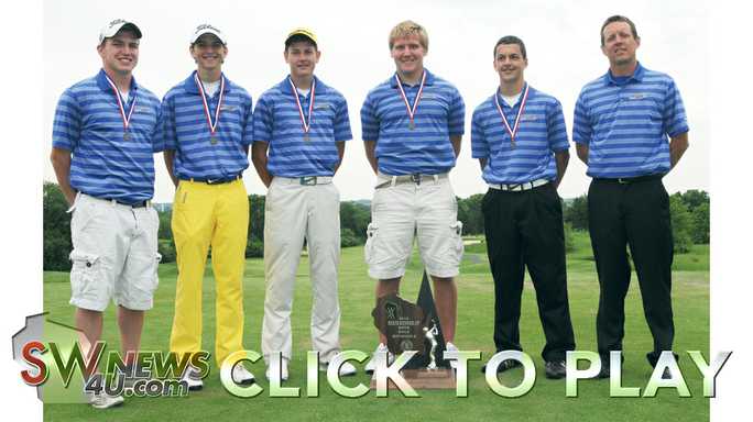 Click to play Lancaster golf team takes second at state