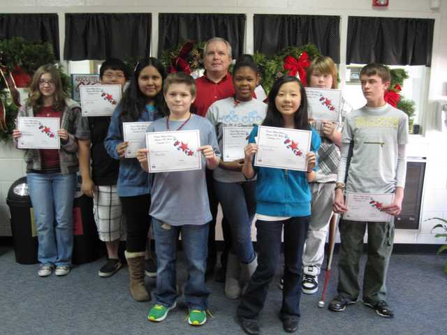 RMS Students of the Month RMS Students of the Month