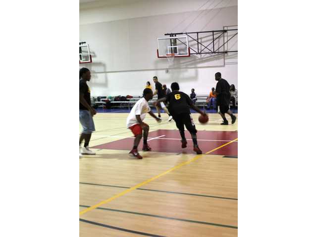 Hitting the court
