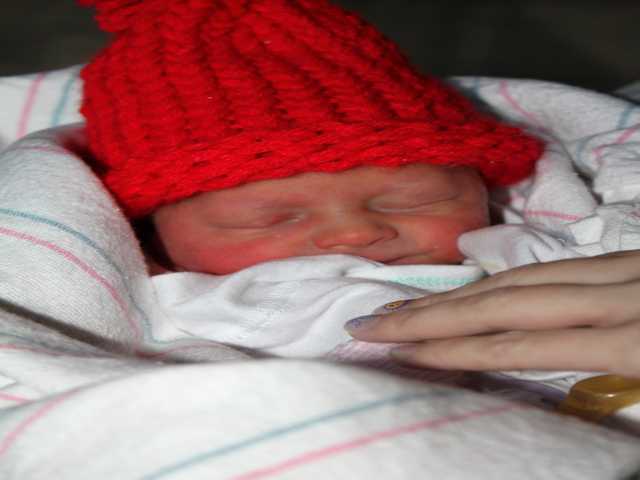 It's a girl! First baby of 2012 makes New Year's debut