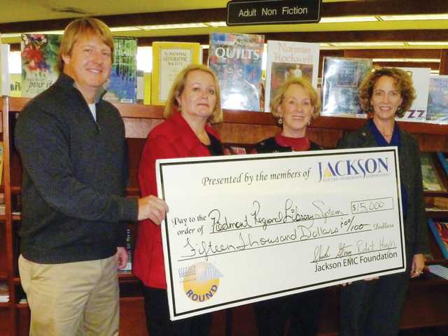 Jackson EMC donates more than $48,000 to several local charities Jackson EMC donates more than $48,000 to several local charities
