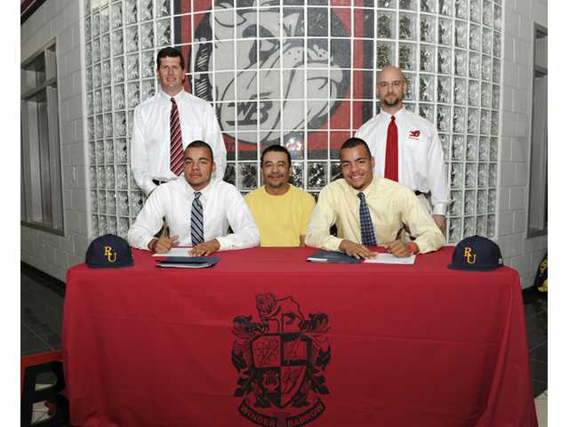 Winder-Barrow's Pineda brothers sign with Reinhardt