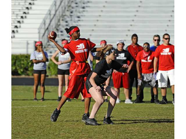 Winder-Barrow powderpuff teams do battle