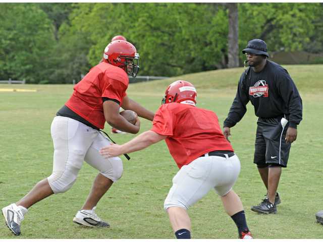 SPRING FOOTBALL: Bulldoggs experiment with position changes