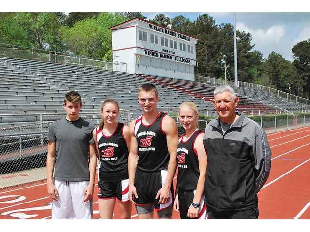 Gravity takes "Holliday" for track and field team