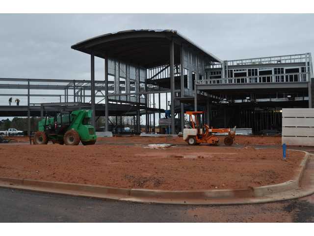 Sims Academy construction hits some weather snags Sims Academy construction hits some weather snags