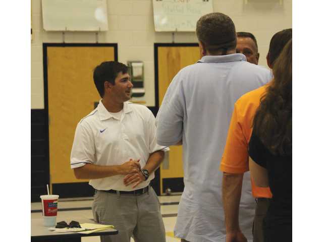 Apalachee community meets coach Apalachee community meets coach