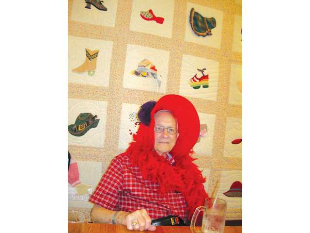 WEARING BIRTHDAY RED