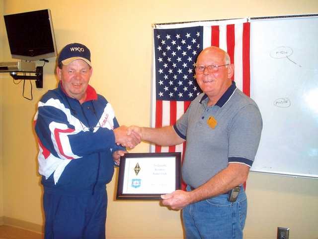Tri-County Amateur Radio Club  marks first birthday with awards