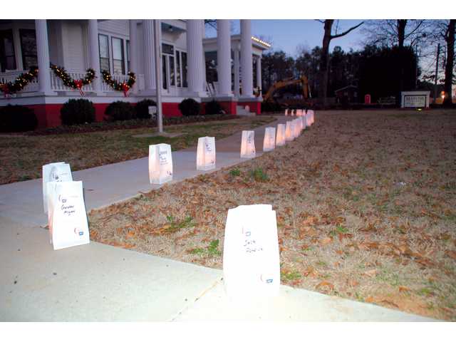 Candles lit for cure of cancer and life