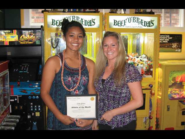 Parker named Athlete of the Month