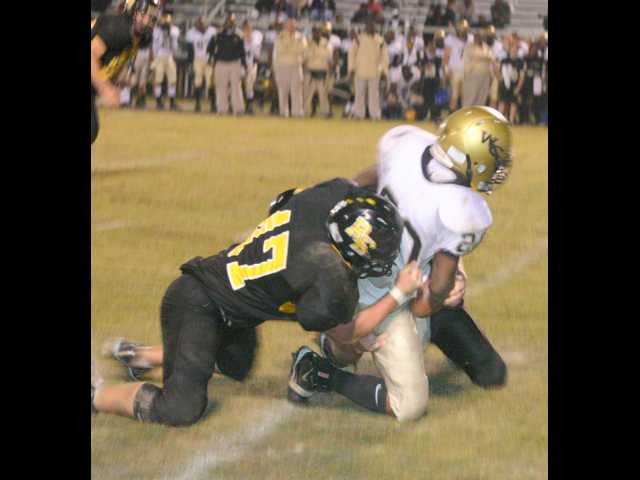 Denney goes over 1000 yards rushing for the season