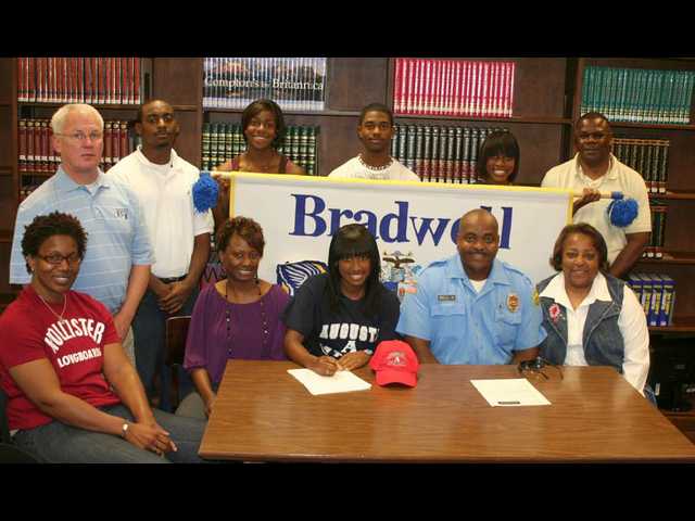 Two Lady Tigers to run track in college