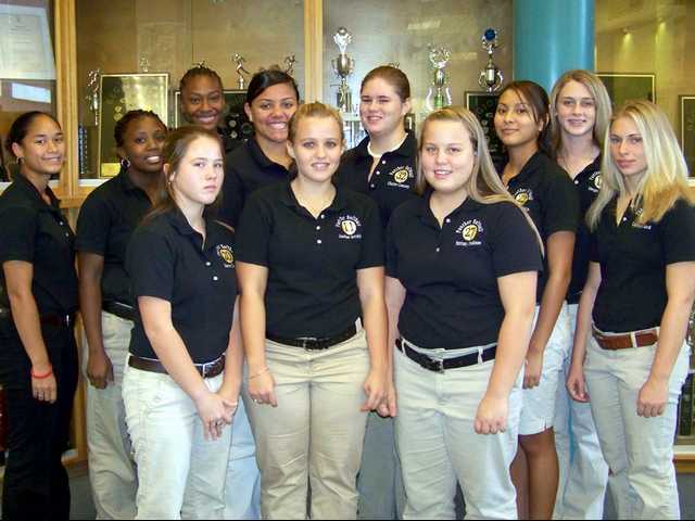 Liberty softball players honored