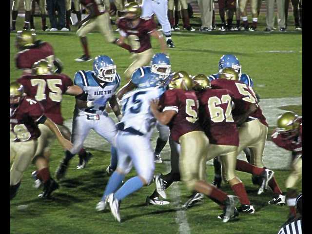 Indians chop Blue Tide 47-0