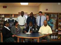 Bell signs scholarship to GCSU