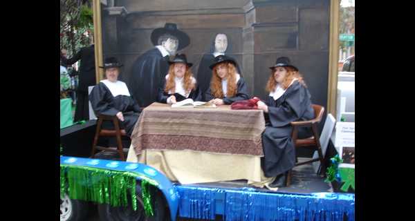 'Old Masters' float
