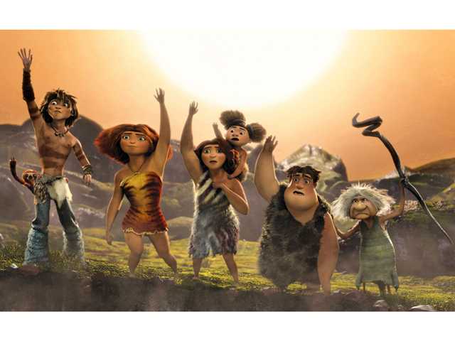 'The Croods' take box office top spot