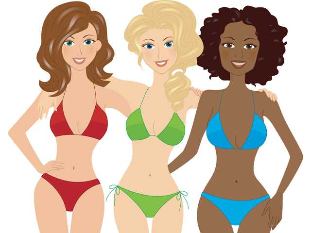 Itsy bitsy teeny weeny yellow polka dot  bikinis