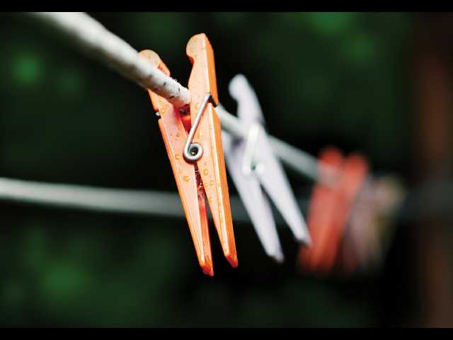 Airing the dirty laundry