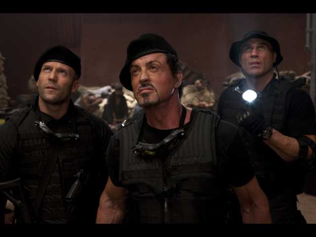 'Expendables' looks for another week at the top