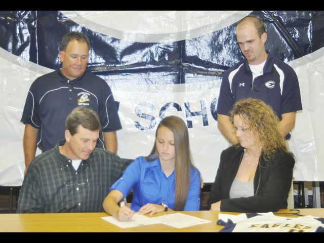 Signing completes Evans’ stellar senior season