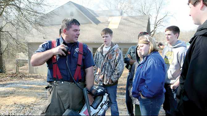RCA students get hands on lessons in firefighting
