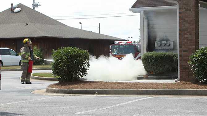 Electrical fire clears out medical office