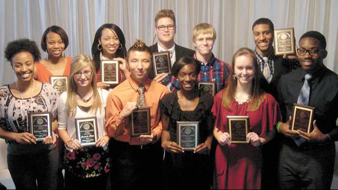 Rotary honors top seniors