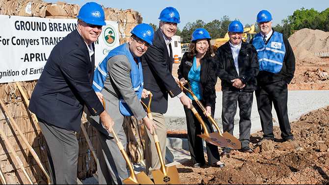 Pratt breaks ground on 'eco campus' and solid waste transfer station