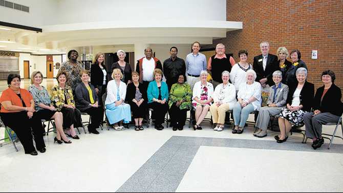 Retiring educators honored