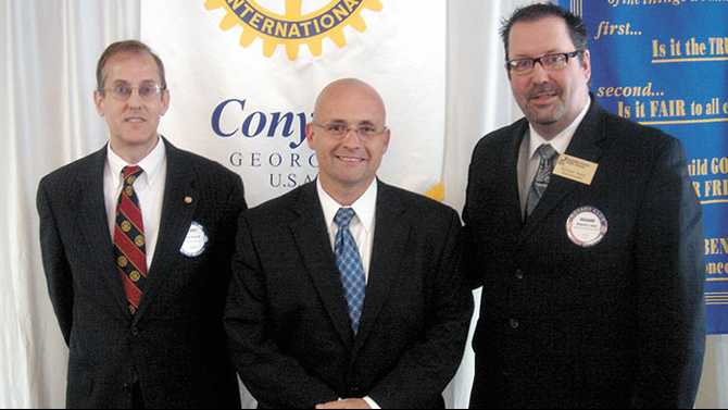 State superintendent visits Rotary