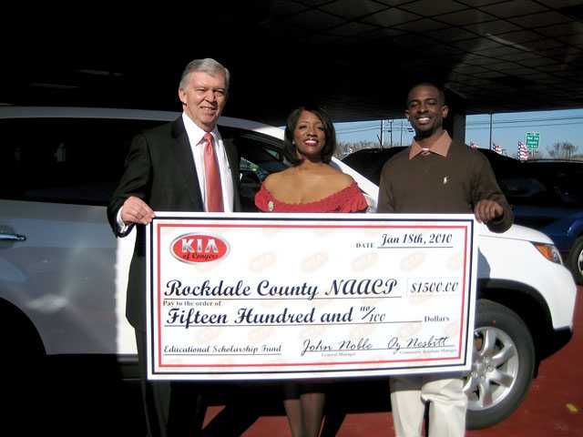 Kia gives to the NAACP