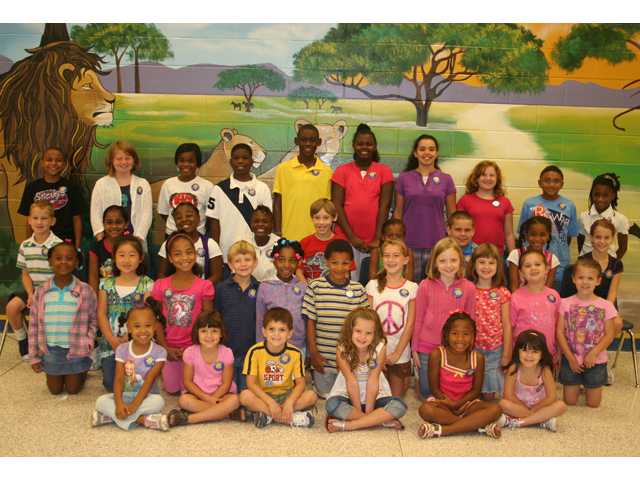 Lorraine Elementary's 'Pick of the Pride' students of the month in August 2010