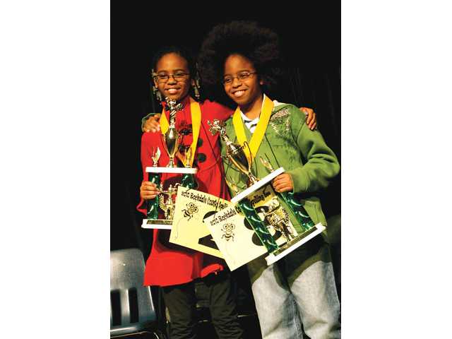 Brother and sister duke it out for County Spelling Bee championship