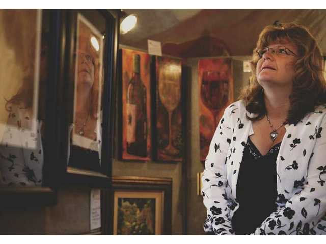 Local artists' work on display