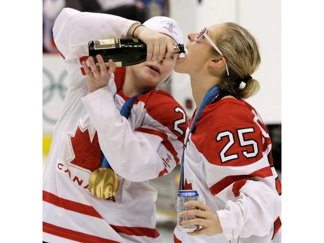 Olympics wrap: Canada beats US 2-0 for gold in women's hockey