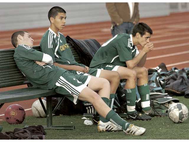 Canyon boys soccer