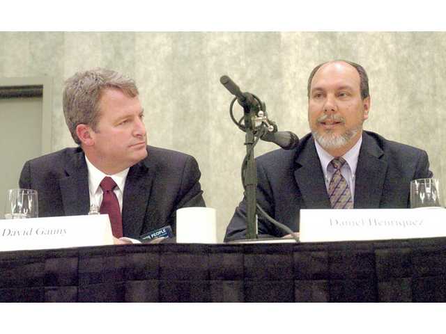 Candidates clash at forum