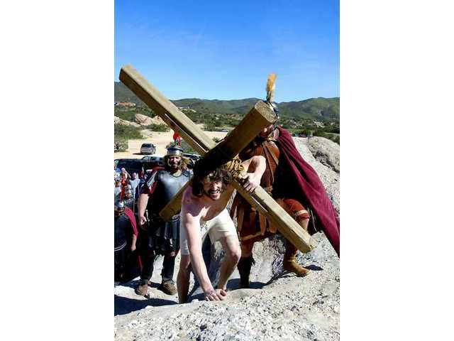 Dress rehearsal for Easter Sunday