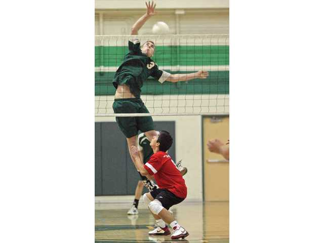 Canyon volleyball: Wrong turn