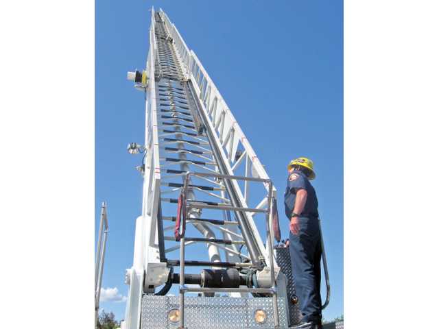 Fire Truck Ladder