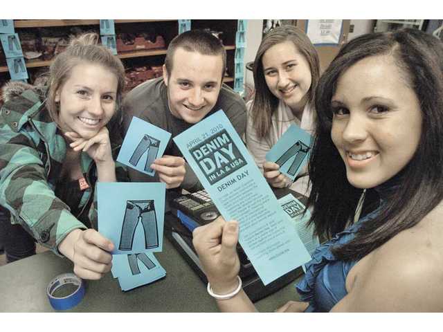 Students observe ‘Denim Day’