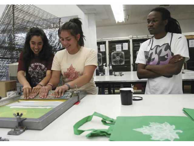 High school students ‘going green'