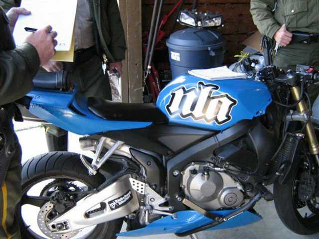 Cops catch up with biker -- 18 months later