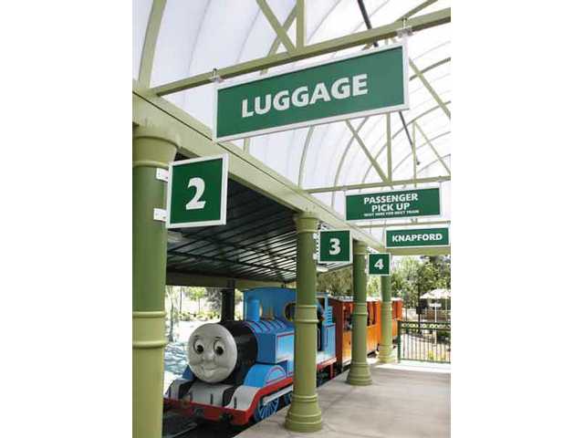Thomas rolls into Magic Mountain