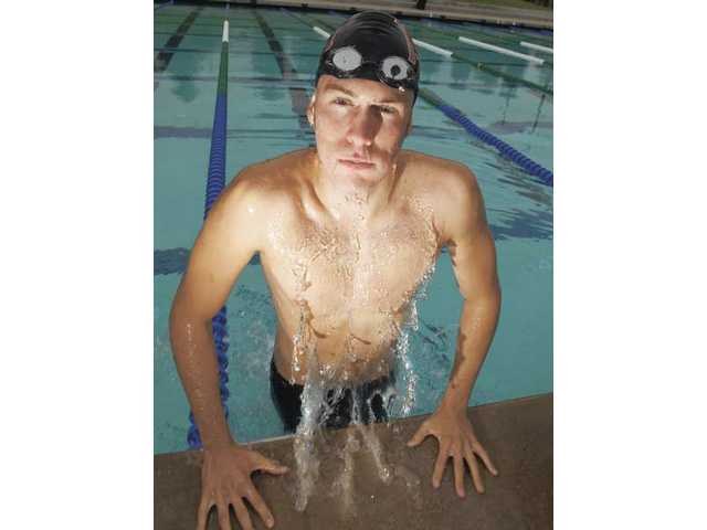 The Finishers: Nick Korth and Chris Weber led Hart's swimming team