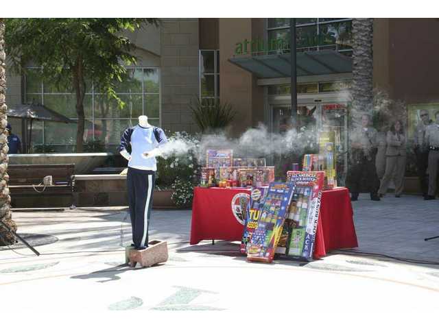 Fire officials warn against pyrotechnics